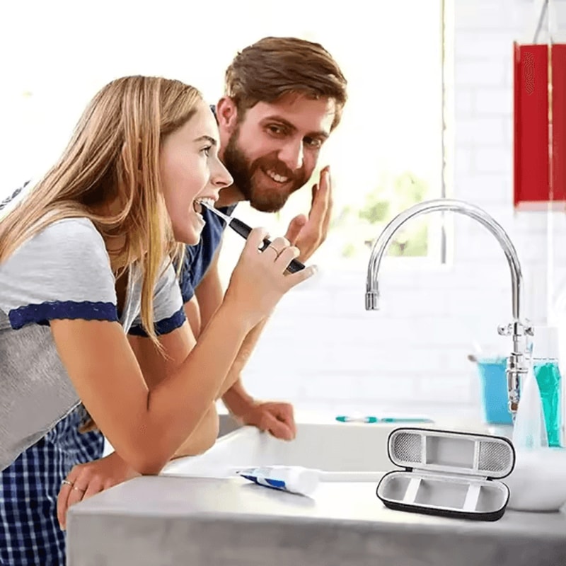 Portable EVA Electric Toothbrush Travel Case Hard Shell Protective Storage Organizer 3