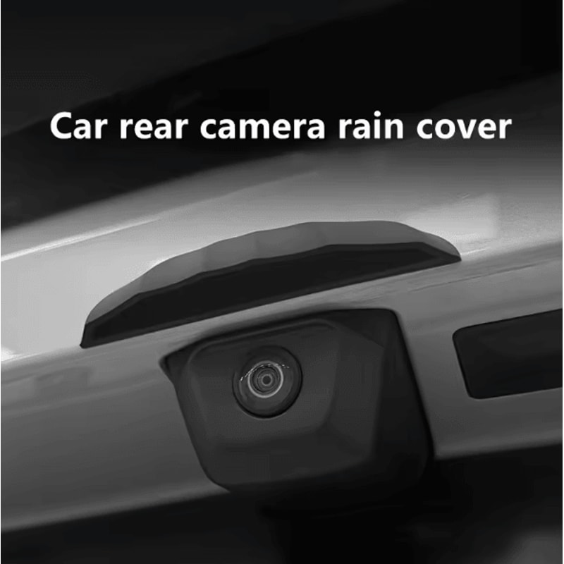 Silicone Car Rear Camera Rain Cover Waterproof Backup Camera Protection Shield 1