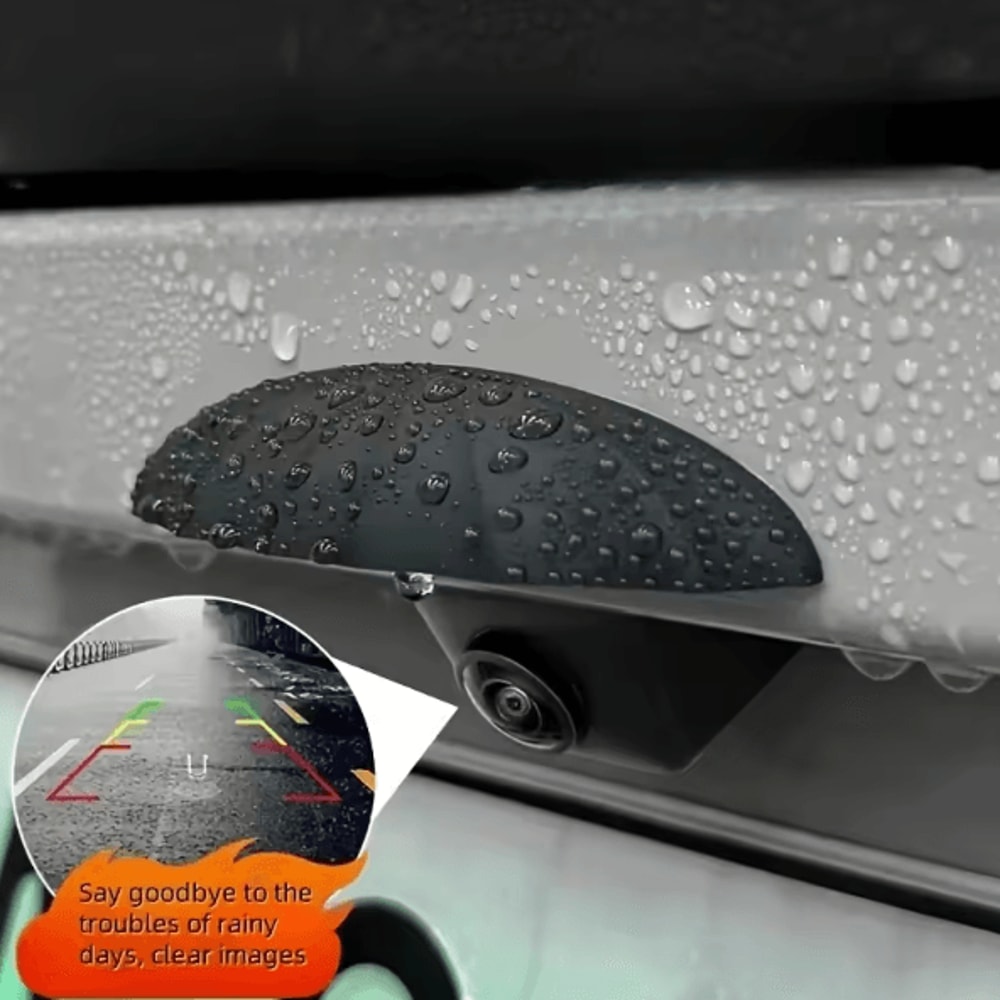 Silicone Car Rear Camera Rain Cover Waterproof Backup Camera Protection Shield 2