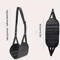 Portable Airplane Foot Hammock Adjustable Travel Office Footrest Sling 3