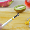 Stainless Steel DoubleEnded Melon Baller Scoop Fruit Ice Cream Carving Tool 3