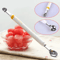 Stainless Steel DoubleEnded Melon Baller Scoop Fruit Ice Cream Carving Tool 5