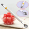 Stainless Steel DoubleEnded Melon Baller Scoop Fruit Ice Cream Carving Tool 5
