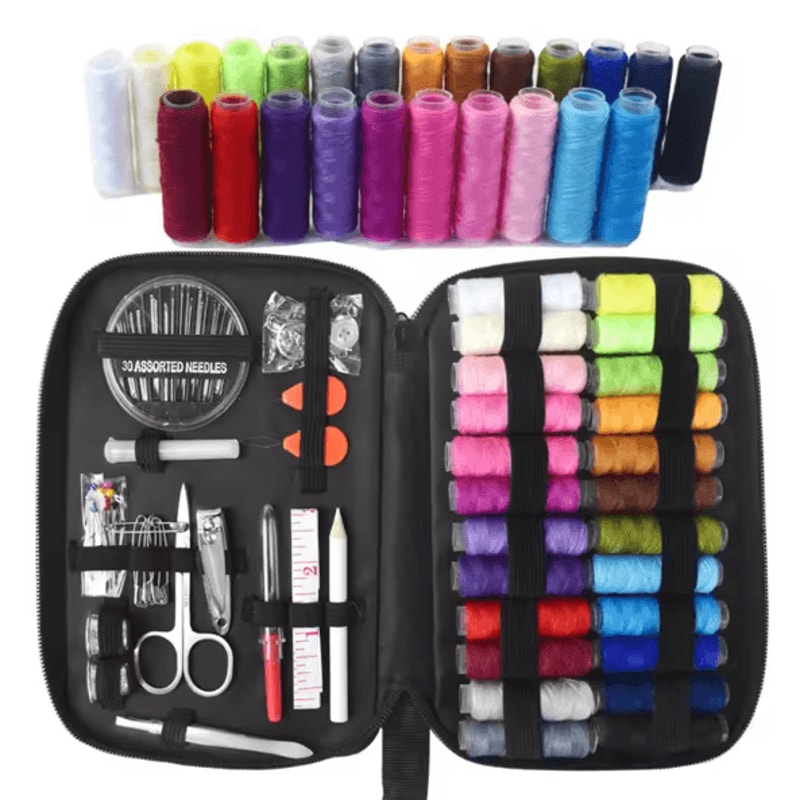 AllinOne Portable Sewing Kit TravelFriendly Needle Thread Repair Set 2