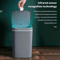 16L Smart Automatic Sensor Trash Can Touchless Waterproof Kitchen Bathroom Bin 2