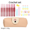 Ergonomic ExtraLong Crochet Hook Set Complete Beginner Crochet Kit With Case 7