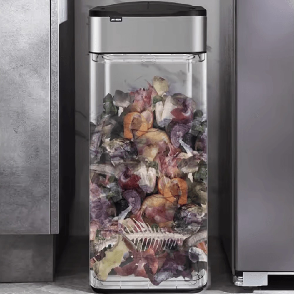 15L 20L Smart Automatic Sensor Trash Can Touchless Stainless Steel Kitchen Bathroom Bin 4