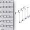 OvertheDoor 24 Pocket Shoe Organizer Large Mesh Hanging Storage Rack 4