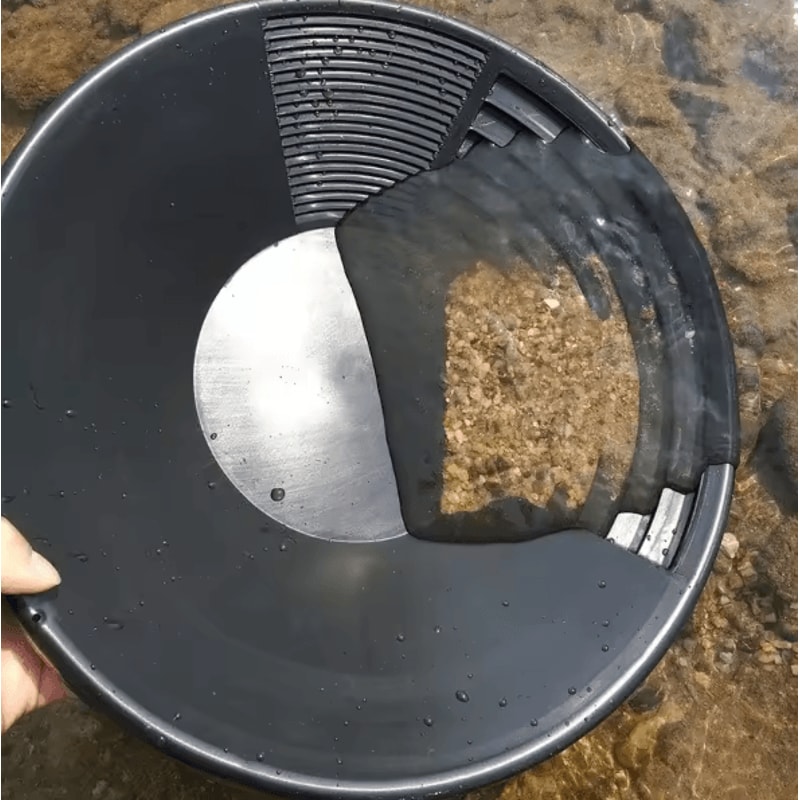 15Inch Gold Panning Pan Durable Plastic Prospecting Basin For Nugget Mining River Exploration 3