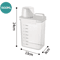 Refillable Laundry Detergent Dispenser With Scale Clear MultiPurpose Storage Container 5