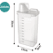 Refillable Laundry Detergent Dispenser With Scale Clear MultiPurpose Storage Container 6