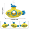 Resin Submarine Aquarium Decoration Fish Tank Cave Shelter Landscaping Ornament 7
