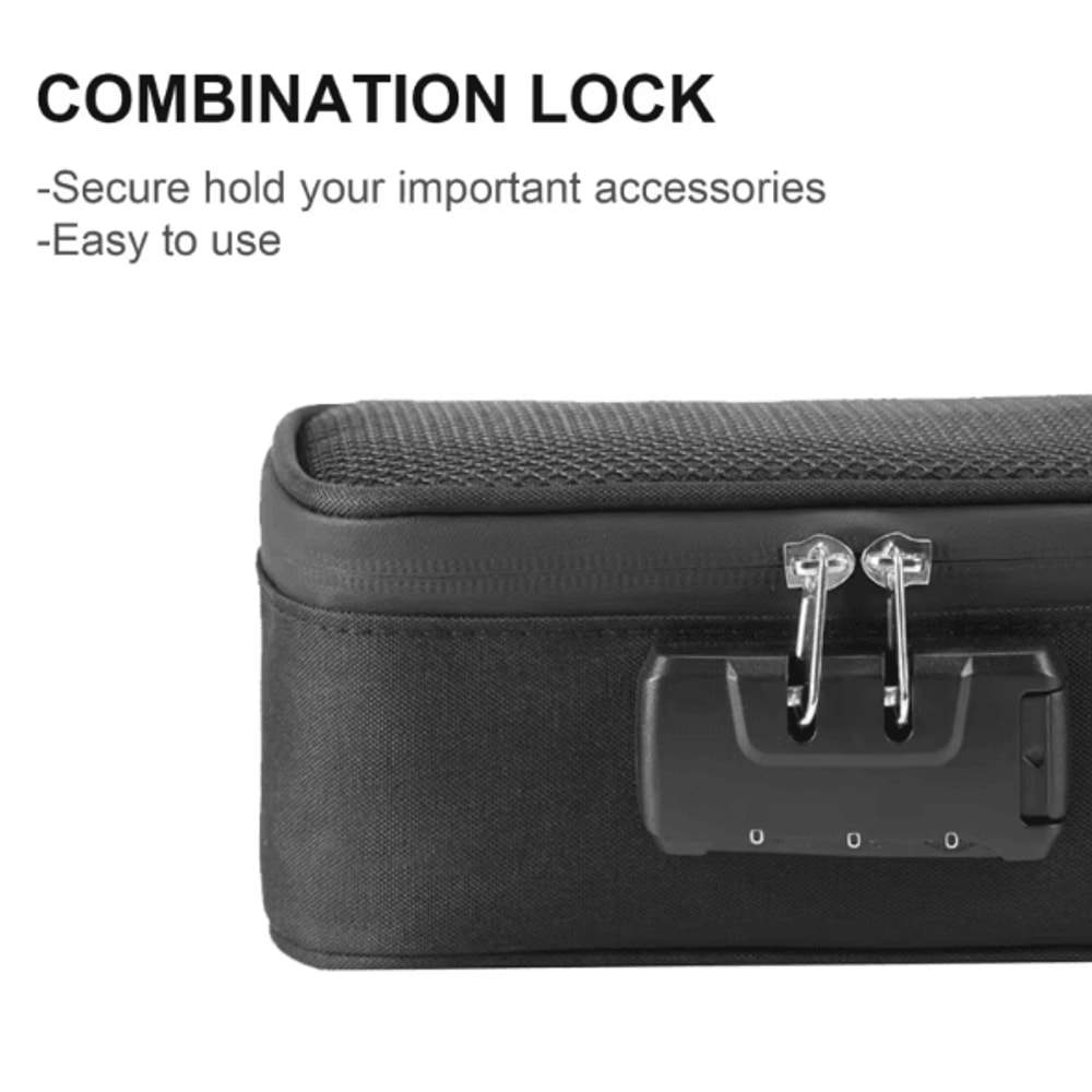 Large Capacity Smell Proof Bag With Lock Activated Carbon OdorProof Travel Storage Case 2