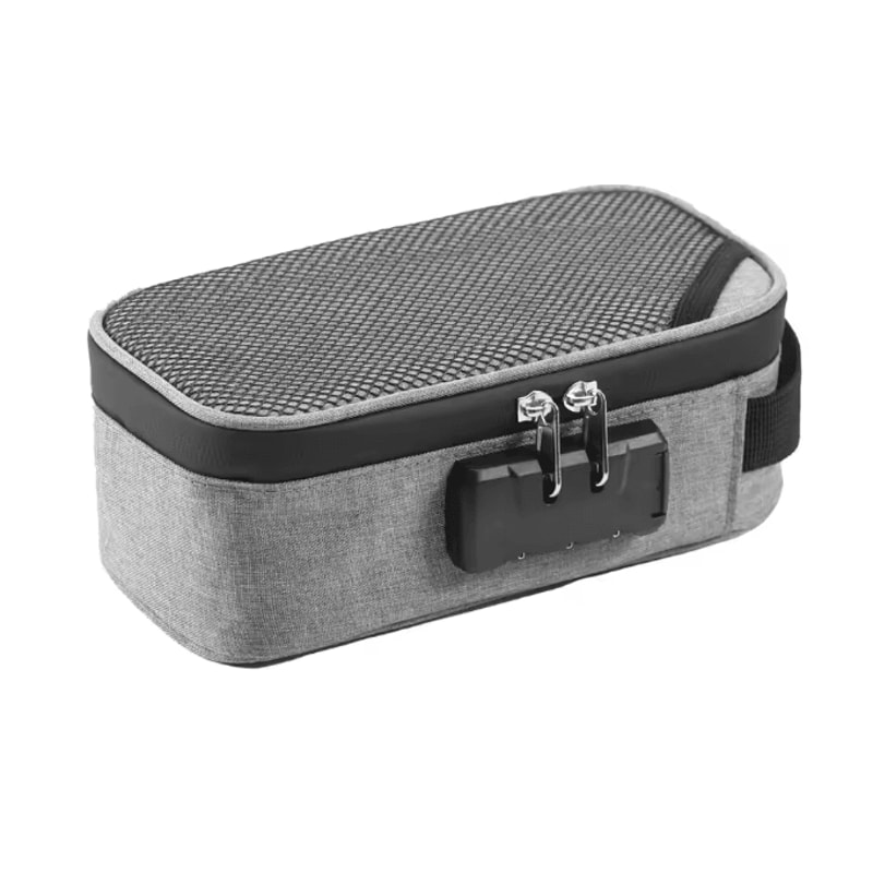 Large Capacity Smell Proof Bag With Lock Activated Carbon OdorProof Travel Storage Case 6