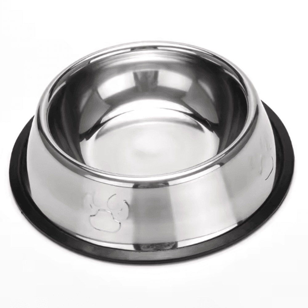 Stainless Steel Pet Bowl AntiSlip Durable Food Water Feeding Bowl For Dogs Cats 5