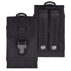 tactical camo molle belt pouch – multi-function phone & utility waist bag