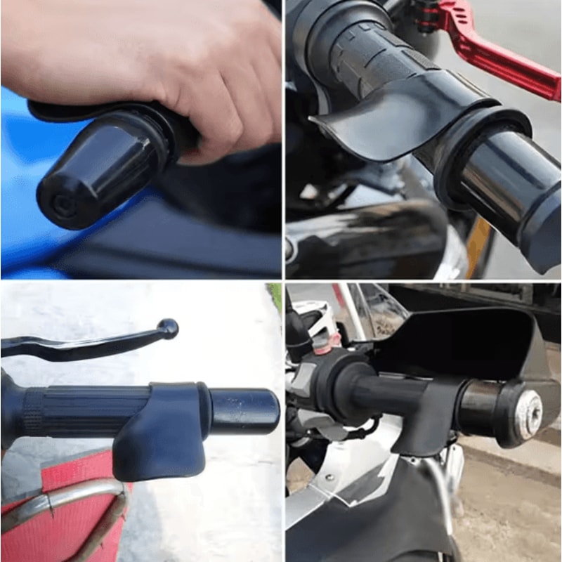 Universal Motorcycle Throttle Assist Grip Cruise Control Clip With Wrist Support 3