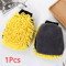 Chenille Microfiber Car Wash Mitt DoubleSided ScratchFree Cleaning Glove 9