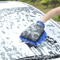Chenille Microfiber Car Wash Mitt DoubleSided ScratchFree Cleaning Glove 1