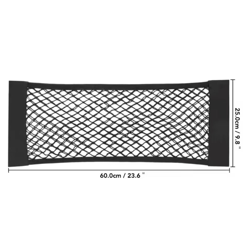 Universal Car Trunk Storage Net Elastic Mesh Seat Back Organizer Pocket 8