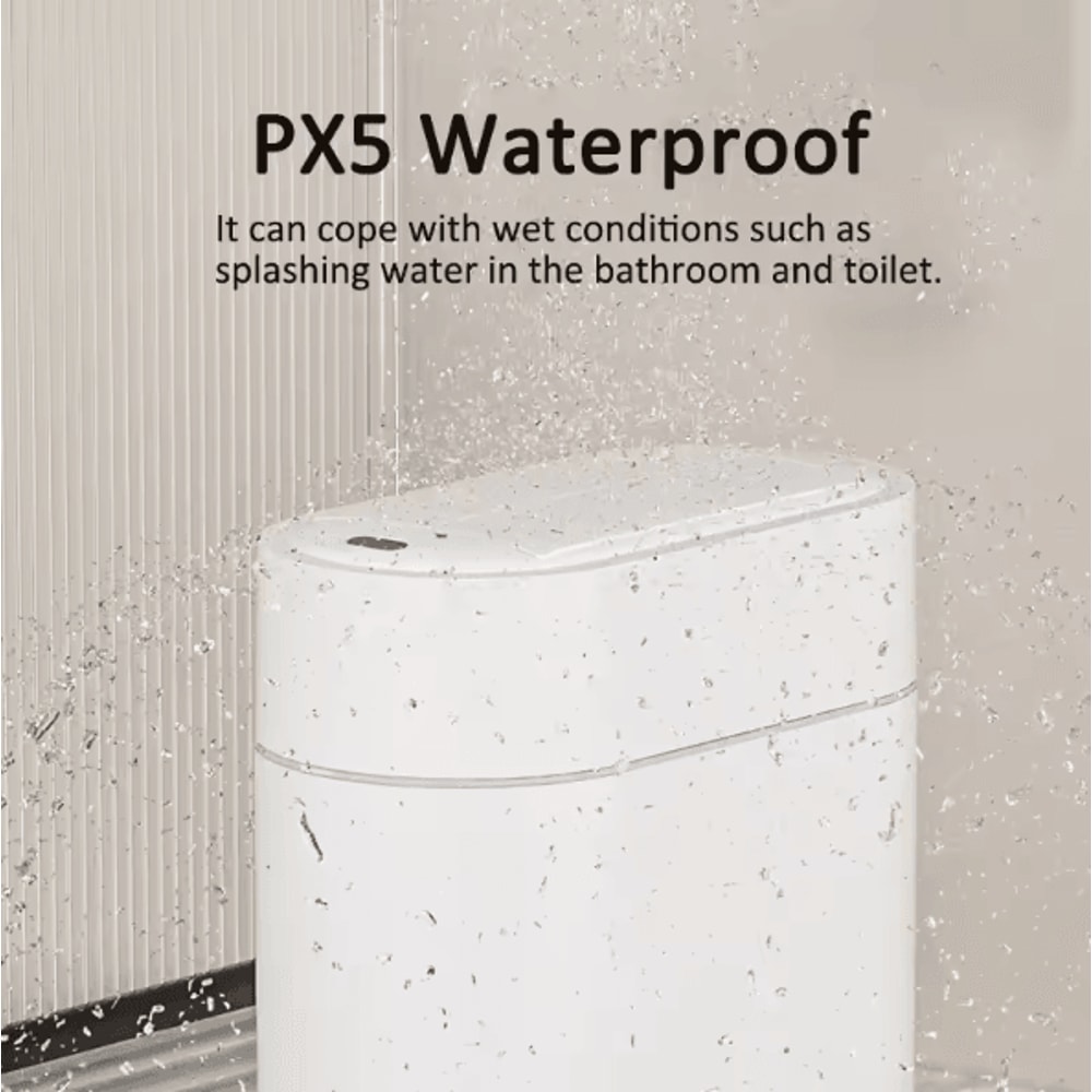 SmartSeal 9L Sensor Trash Can With Automatic Bagging Dual Opening 4