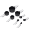 PrecisePro 8Piece Stainless Steel Measuring Cups Spoons With Silicone Grip 5