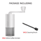 BrewGo Mini Manual Coffee Grinder With Adjustable Conical Burr 4