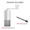 BrewGo Mini Manual Coffee Grinder With Adjustable Conical Burr 4