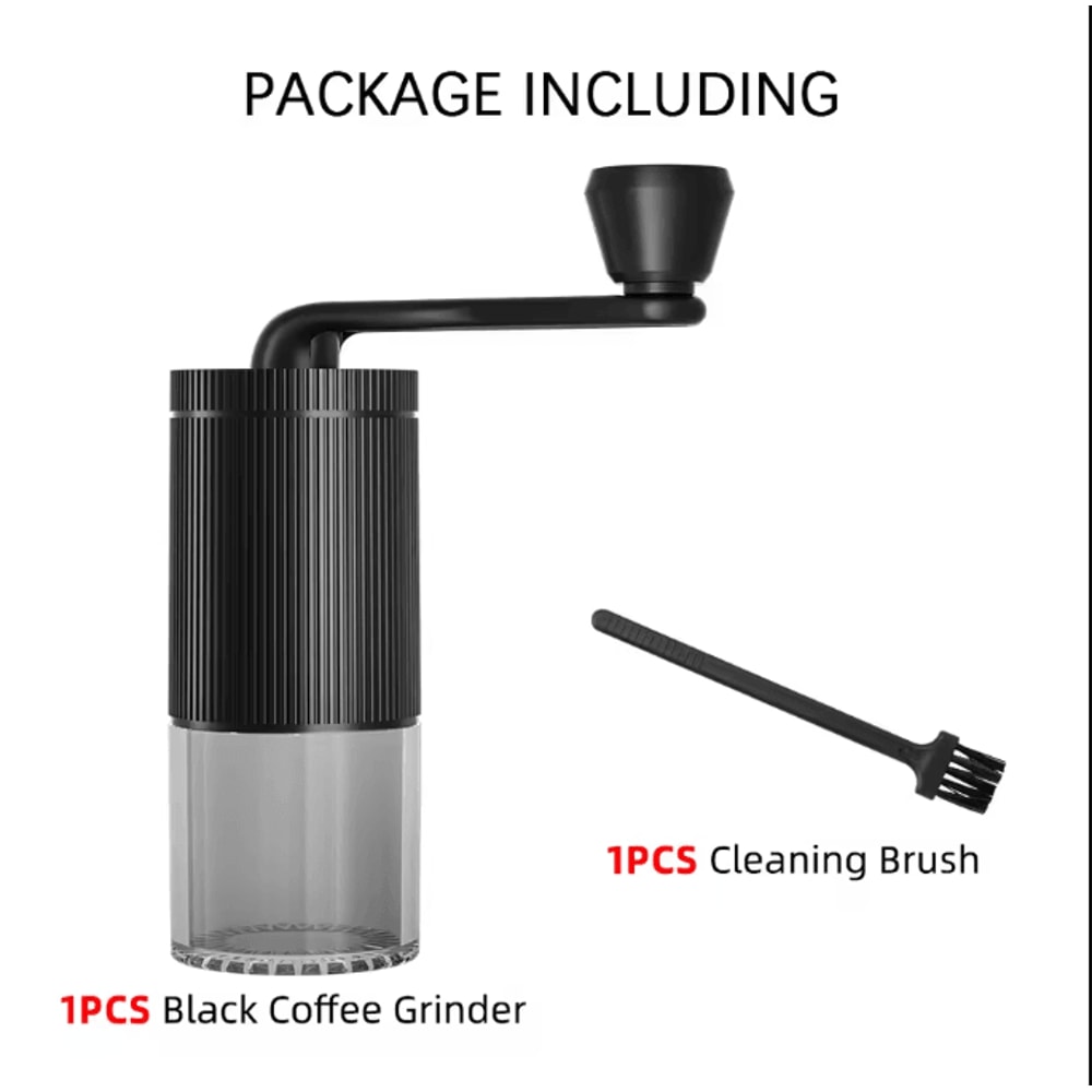 BrewGo Mini Manual Coffee Grinder With Adjustable Conical Burr 5