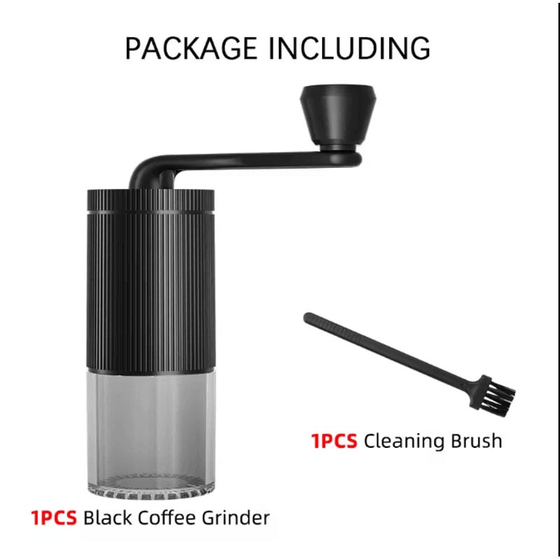 BrewGo Mini Manual Coffee Grinder With Adjustable Conical Burr 5