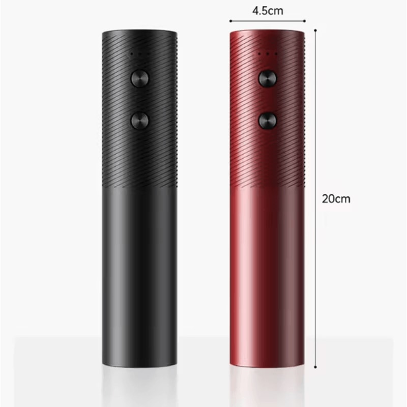 VinoEase Rechargeable Electric Wine Opener With OneTouch Cork Removal 4