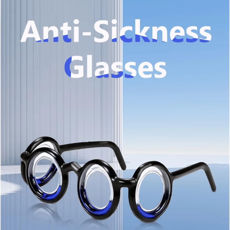 ClearBalance Anti Vertigo Motion Sickness Glasses For Travel 0