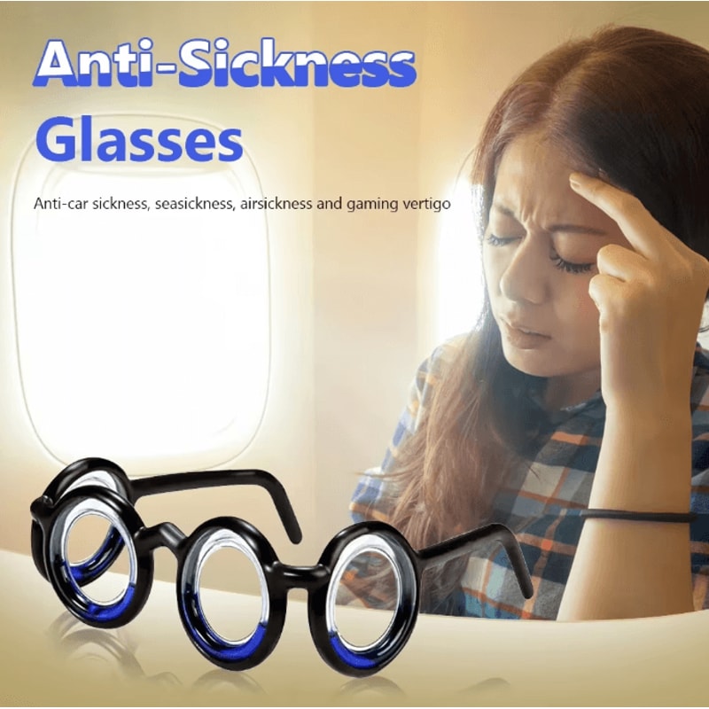 ClearBalance Anti Vertigo Motion Sickness Glasses For Travel 3