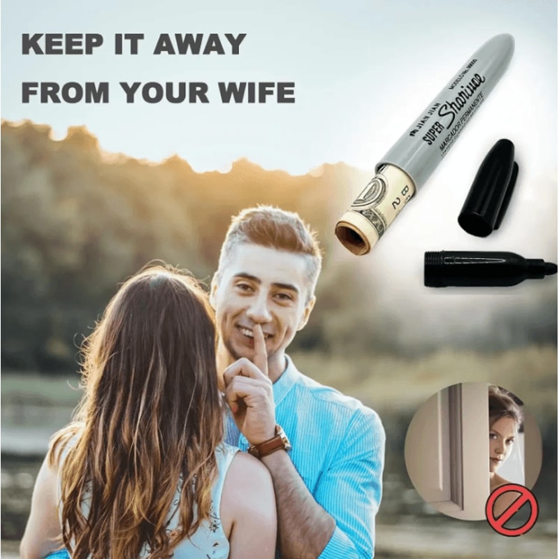 StealthInk Hidden Compartment Diversion Safe Pen For Valuables 3