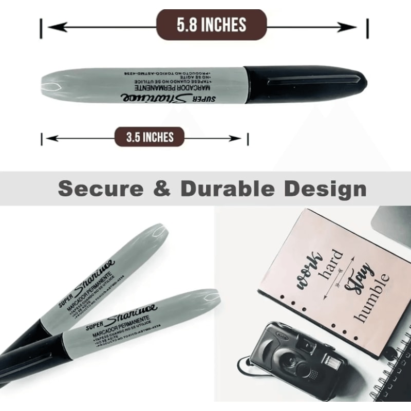 StealthInk Hidden Compartment Diversion Safe Pen For Valuables 4