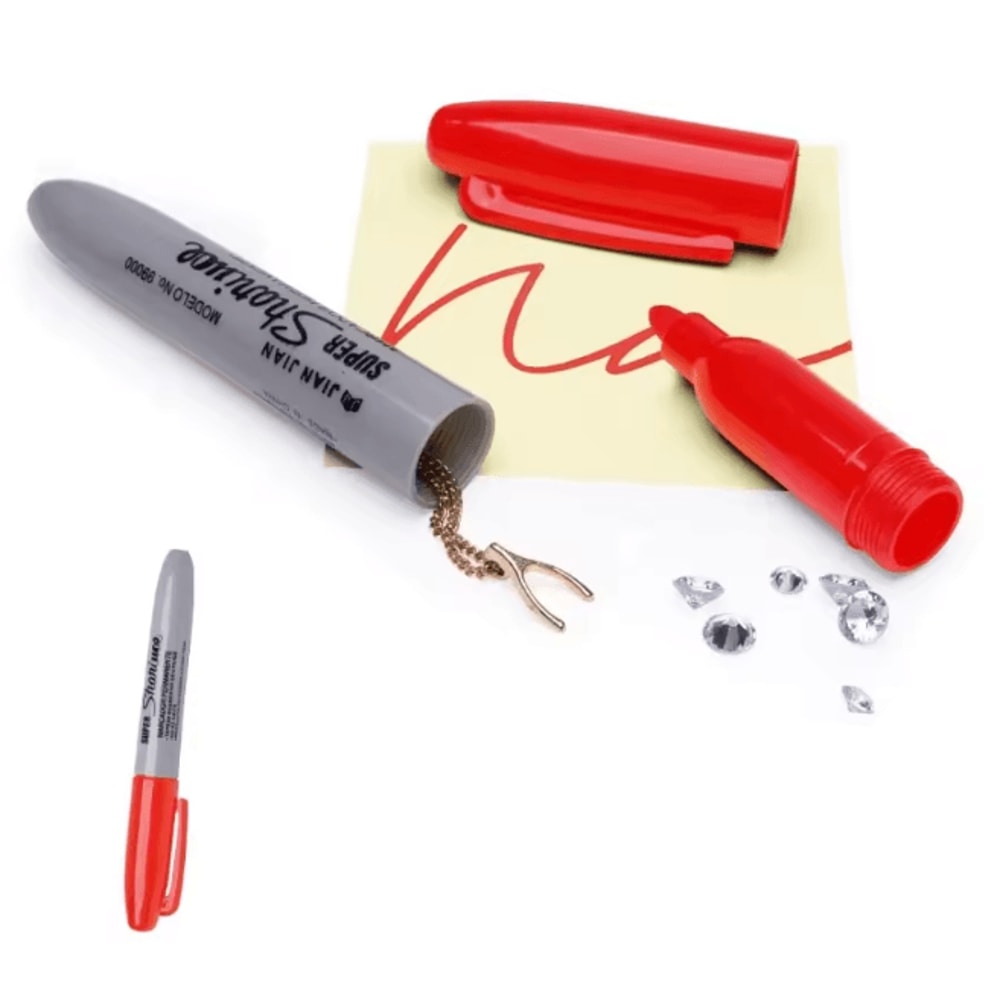 StealthInk Hidden Compartment Diversion Safe Pen For Valuables 6