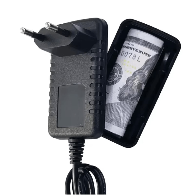 SafeSocket Hidden Outlet Diversion Safe Box For Cash Valuables 0