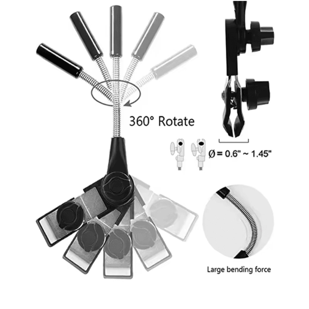 SunGuard Universal Baby Stroller Umbrella With Clamp UV Protection 3