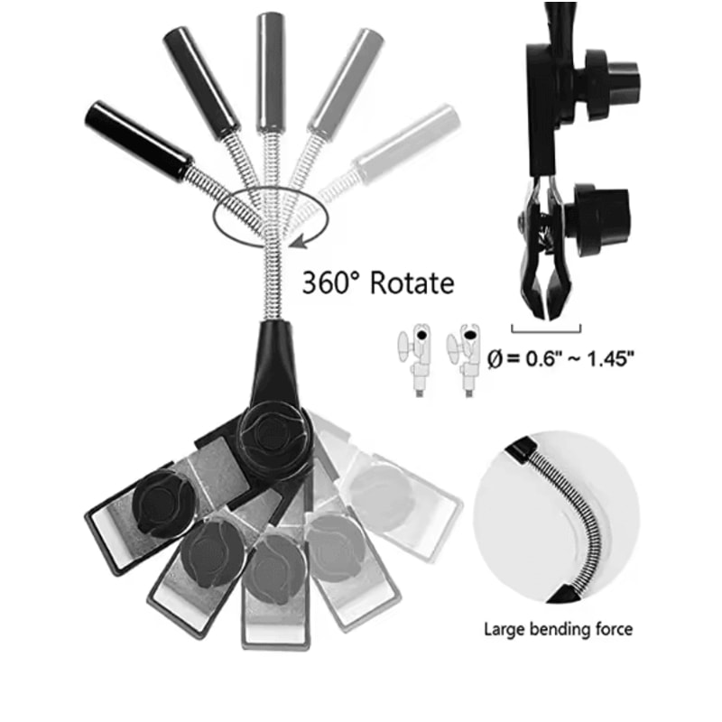 SunGuard Universal Baby Stroller Umbrella With Clamp UV Protection 3