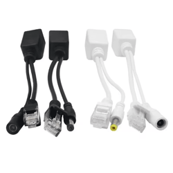 netlink passive poe injector splitter cable kit for ip cameras & networking