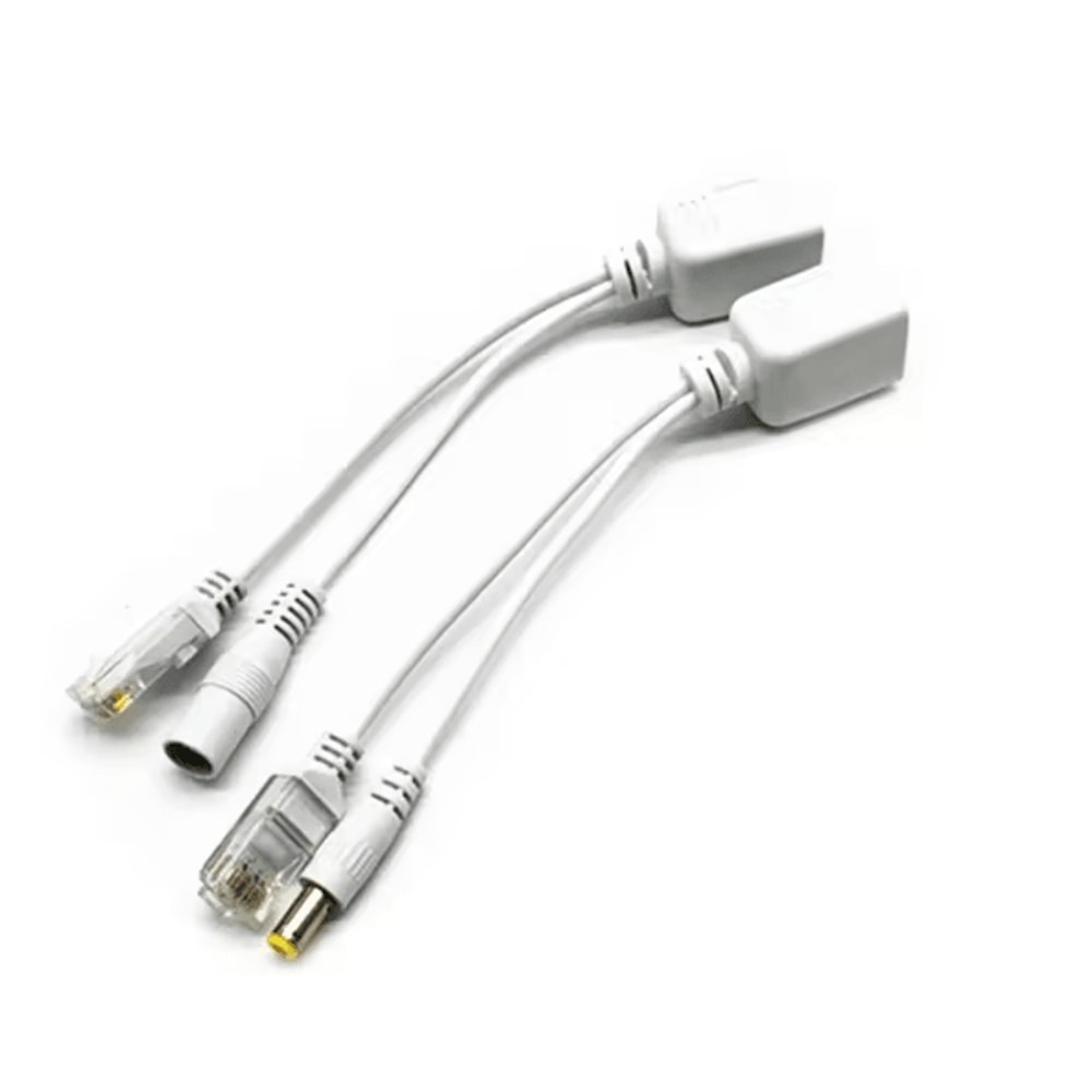 NetLink Passive PoE Injector Splitter Cable Kit For IP Cameras Networking 4
