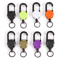GripLock Retractable Carabiner Keychain With Steel Wire Reel 0