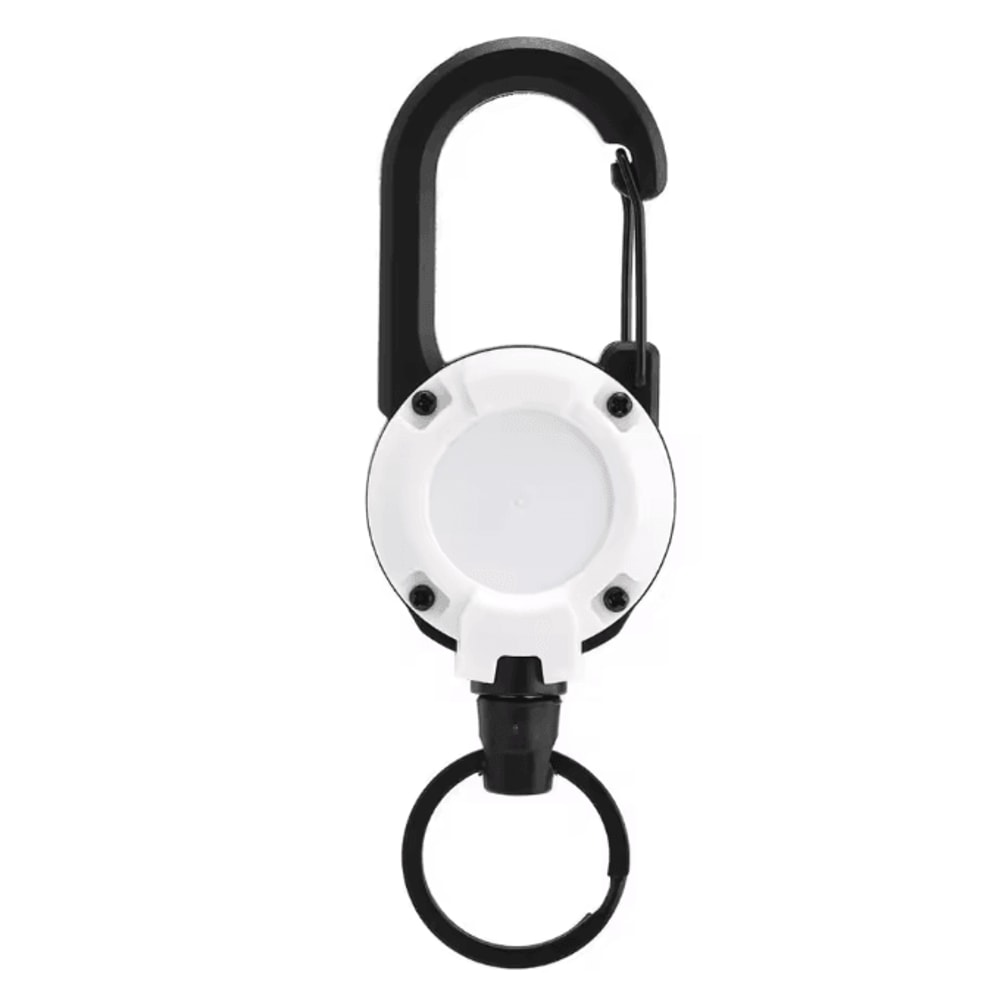 GripLock Retractable Carabiner Keychain With Steel Wire Reel 5