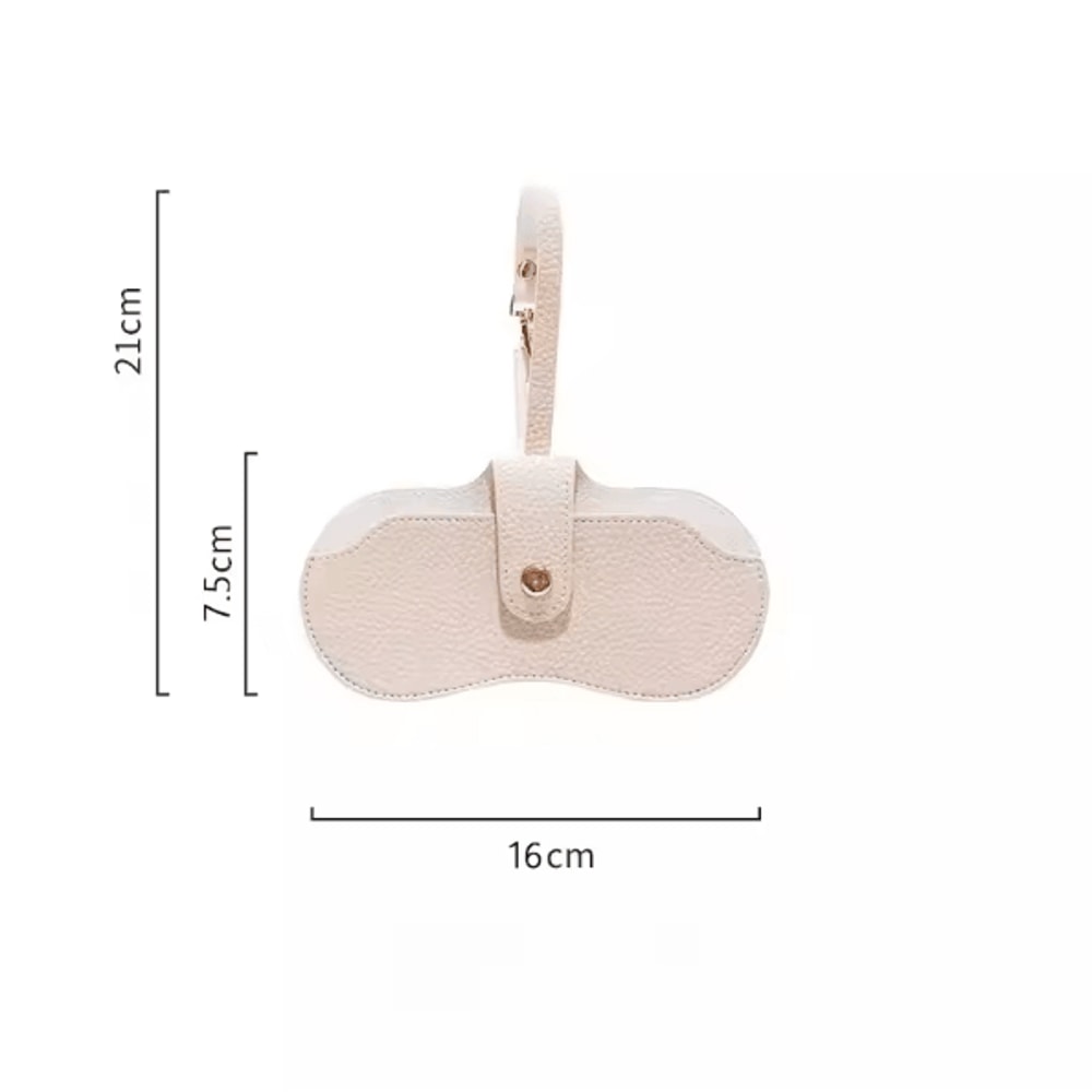 FlexiGuard Portable Soft Glasses Case With Clip Slim Sunglasses Pouch Protective Storage Bag 4