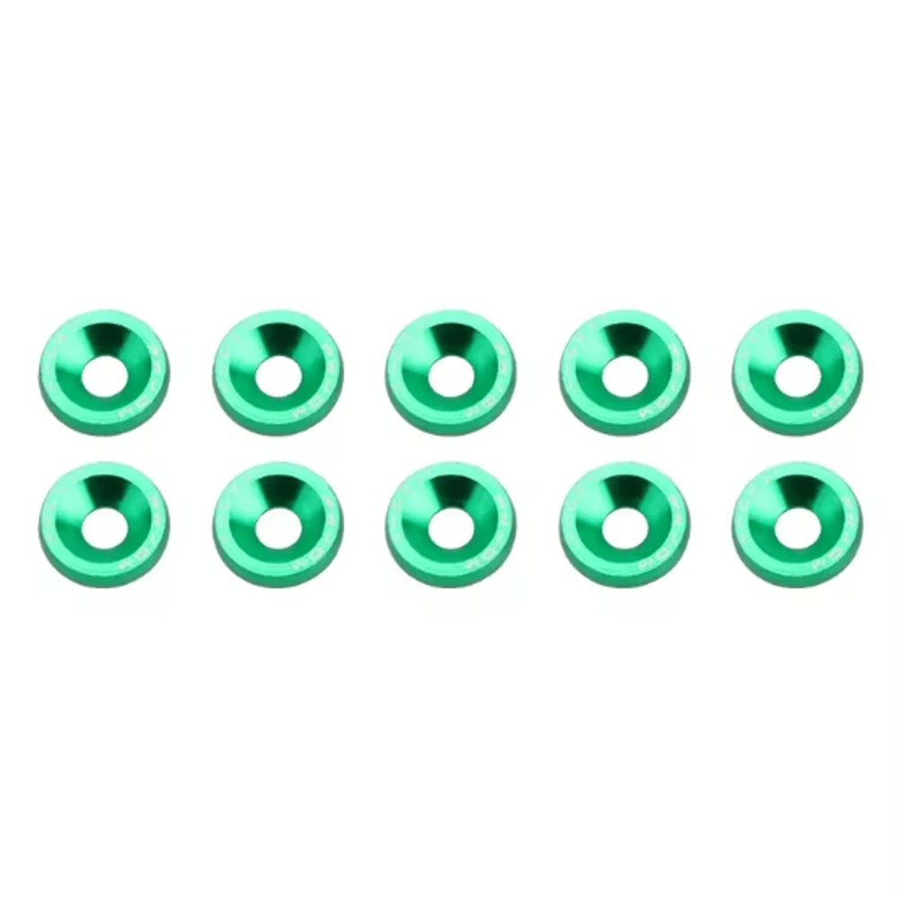 AutoStyle M6 Fender Washer Bolt Kit 10PCS Car Bumper Engine Bay Dress Up Screws License Plate Faste 7