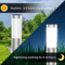 LumiPath Solar LED Garden Lights Waterproof Outdoor Pathway Lawn Lamps For Yard Patio Landscape De 1