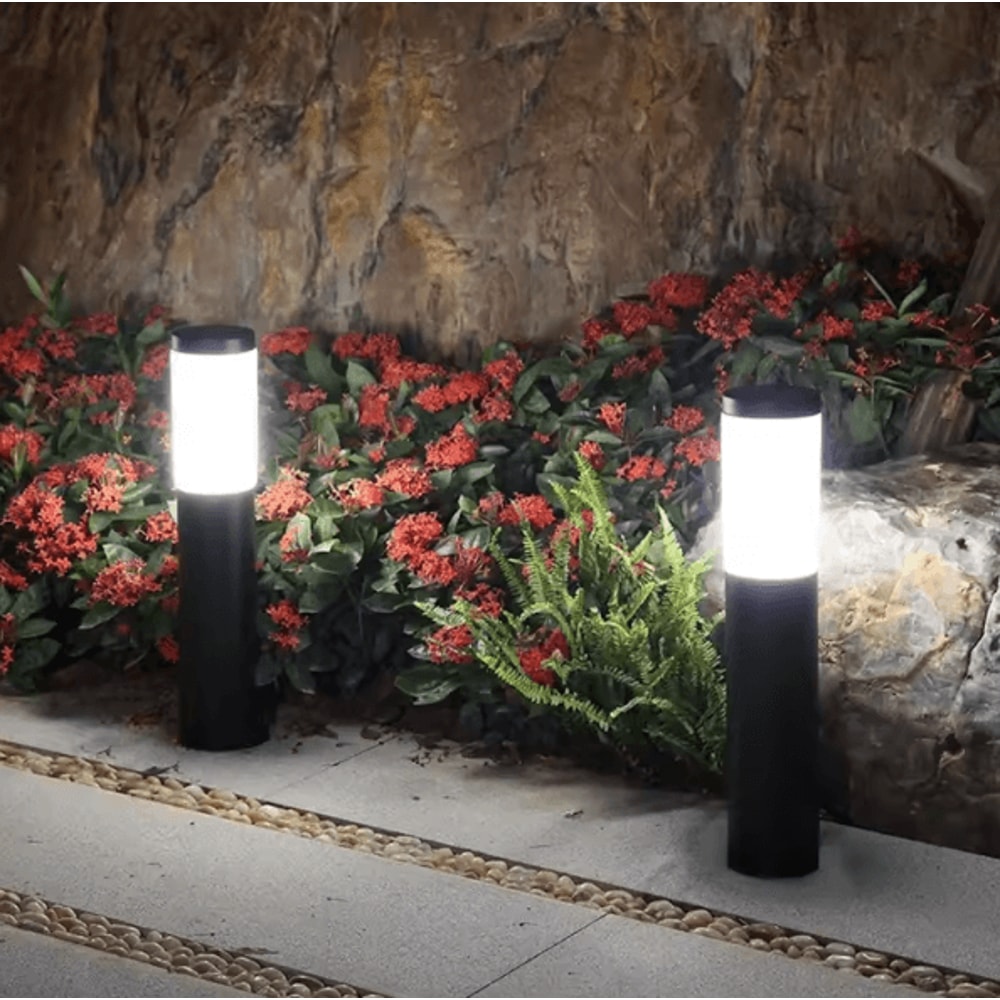 LumiPath Solar LED Garden Lights Waterproof Outdoor Pathway Lawn Lamps For Yard Patio Landscape De 3