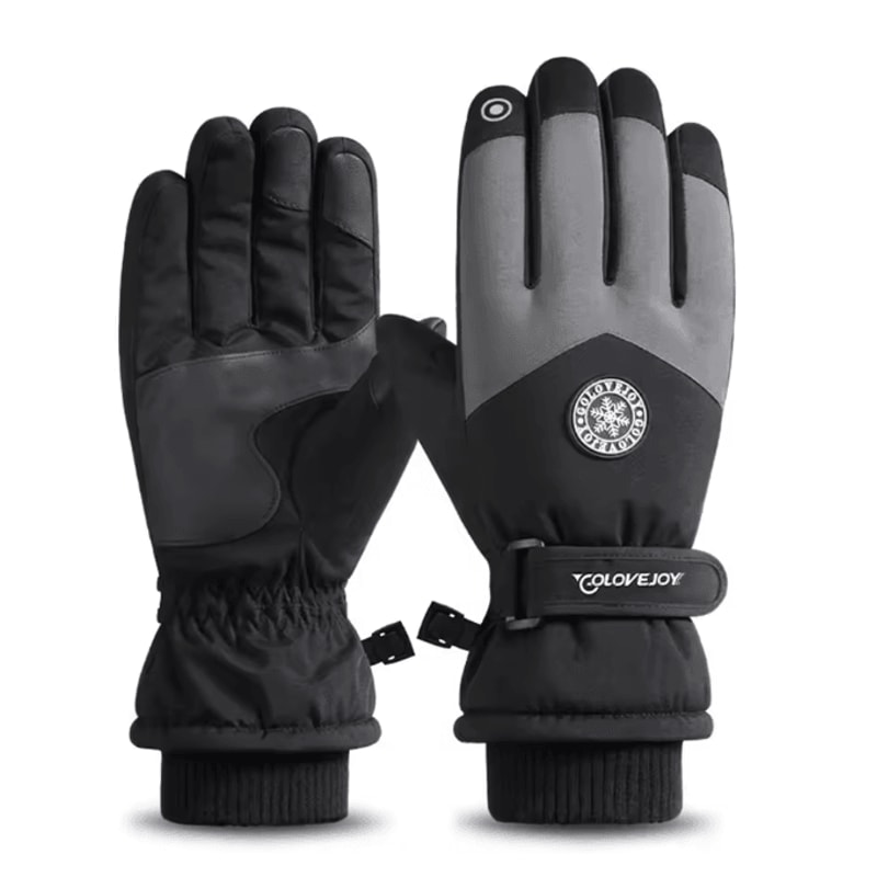 ThermaGrip Waterproof Ski Gloves Touchscreen Winter Thermal Snow Gloves For Skiing Snowboarding Cyc 4