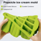 FrostFun 12Cavity Silicone Popsicle Molds Set With 50 Sticks BPAFree Ice Pop Maker For Kids Homema 3