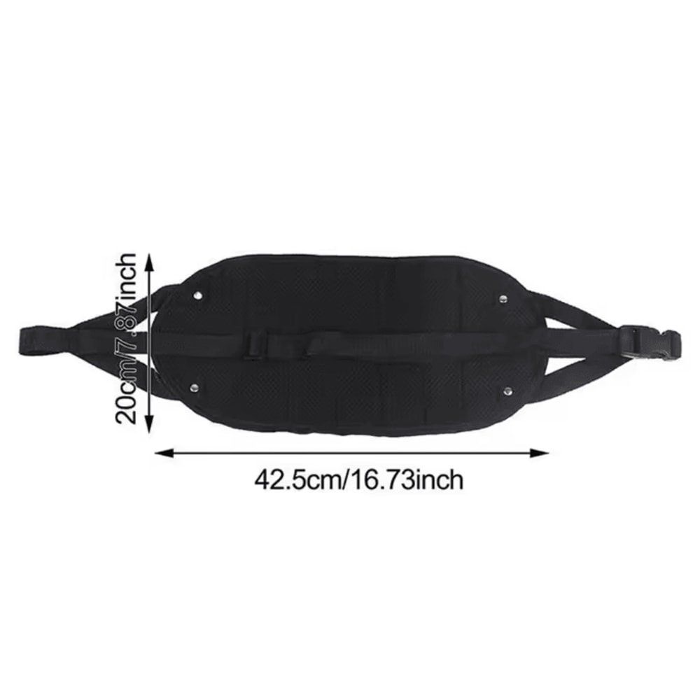 CloudRest Travel Airplane Footrest Hammock Memory Foam Adjustable Portable Foot Sling For Flights O 3